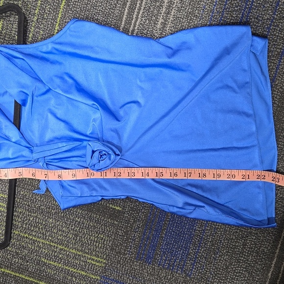 Coperni Asymmetric Flower Jersey Top With Decorative Rose Detailing-Size Small - Picture 16 of 17